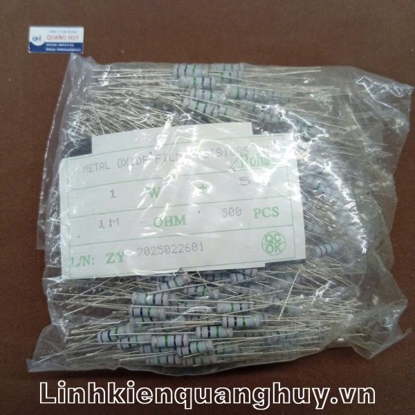 Điện trở vạch 1W 1M 5% (10c)
