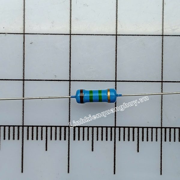 Điện Trở Vạch – Điện Trở Cắm 1/2W 1M5 5% (10c)