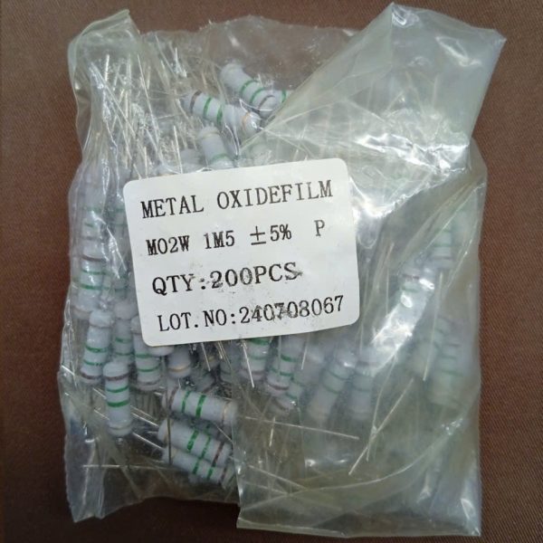 Điện trở vạch 2W 1M5 5% (10c)
