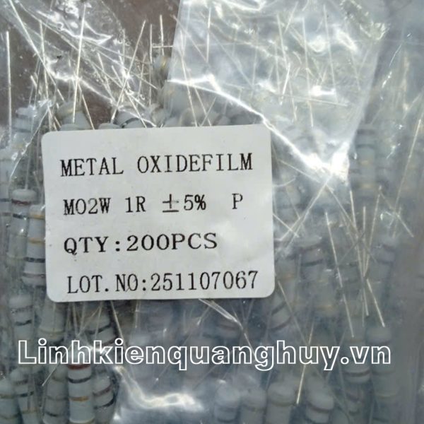 Điện trở vạch 2W 1R 5% (10c)