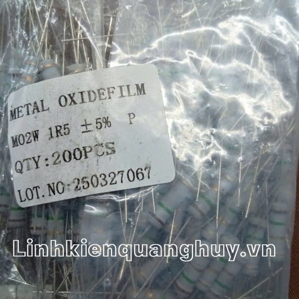 Điện trở vạch 2W 1R5 5% (10c)