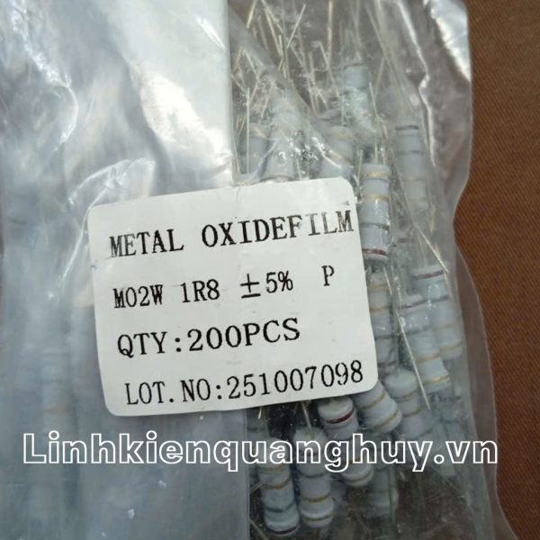 Điện trở vạch 2W 1R8 5% (10c)