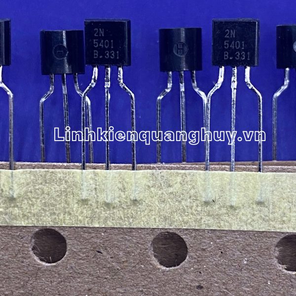 2N5401 5401 Transistor NPN 0.6A 180V  TO-92 chân cong