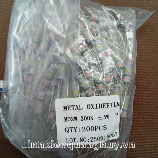 Điện trở vạch 2W 300K 5% (10c)