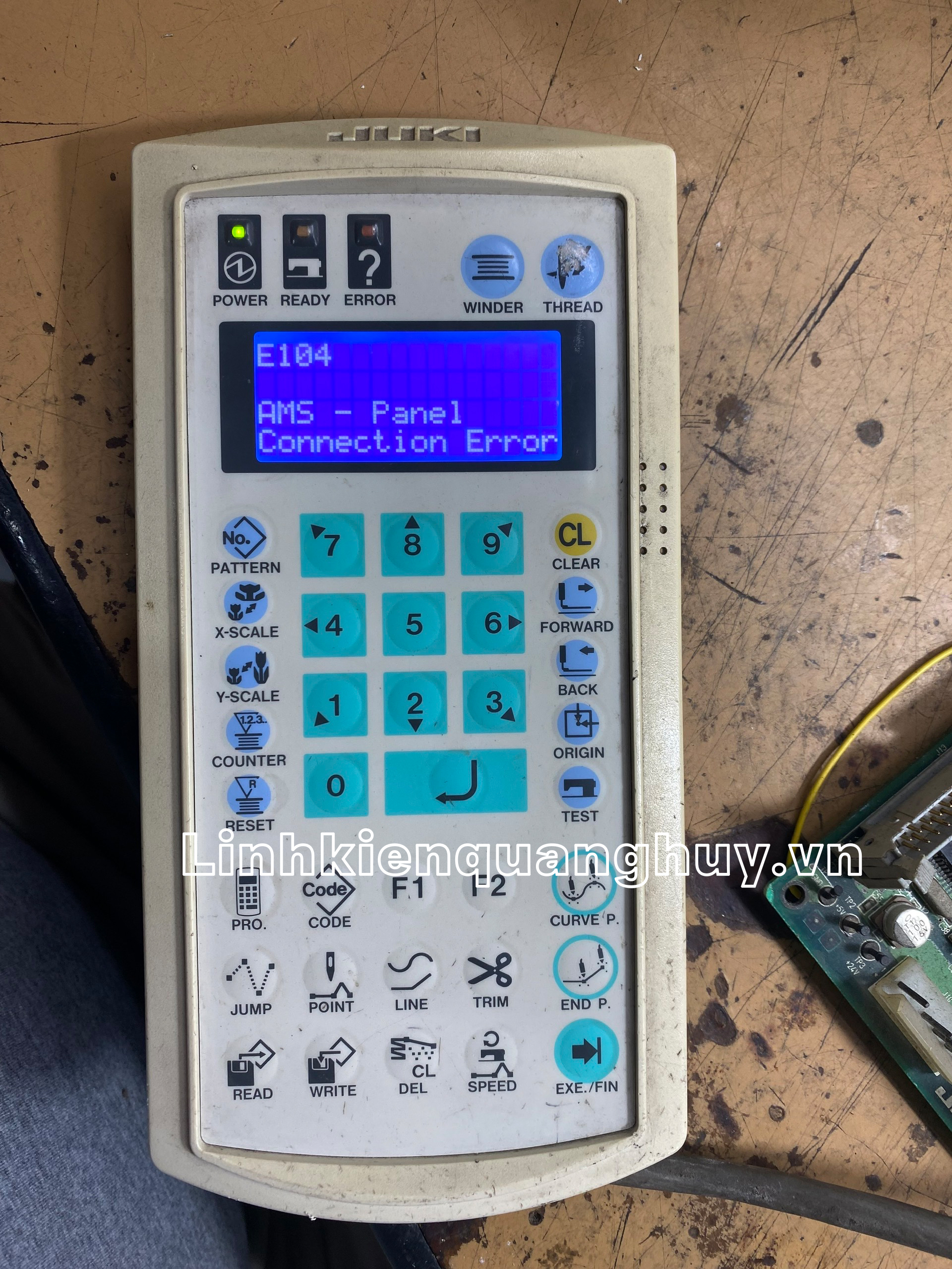 LCD 1604-1 juki 210D phụ