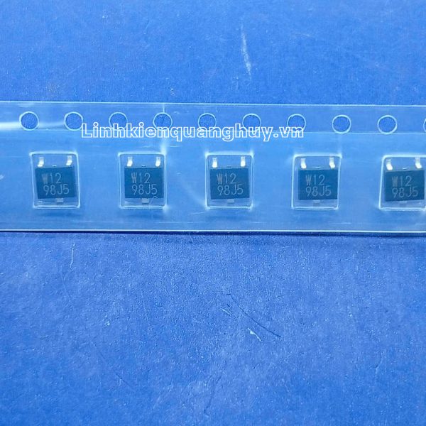 Cảm biến Hall EW412, Ký hiệu W12