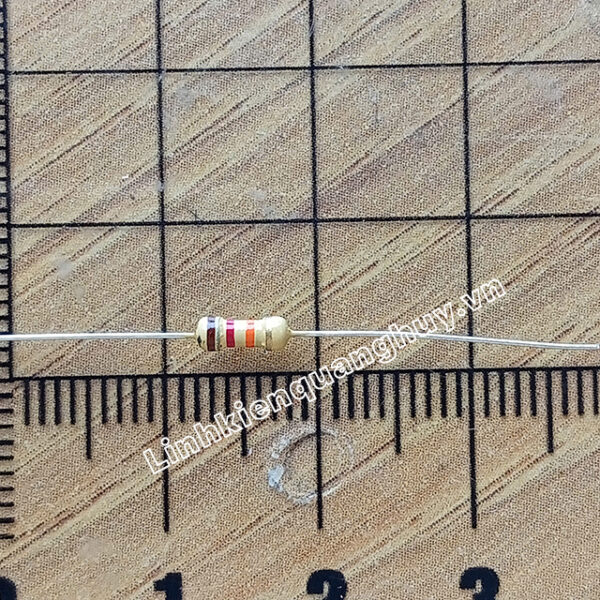 Điện Trở Vạch - Điện Trở Cắm 1/4W 12K 5% (50c)