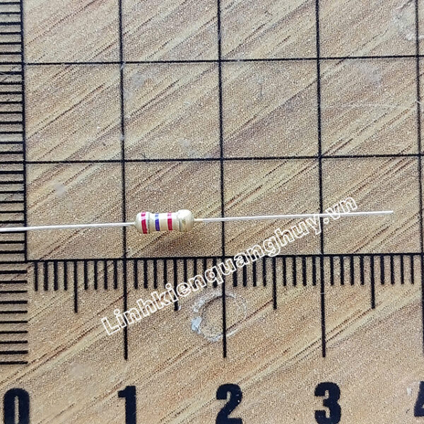 Điện trở vạch 1/4W 2K7 5% (50c)