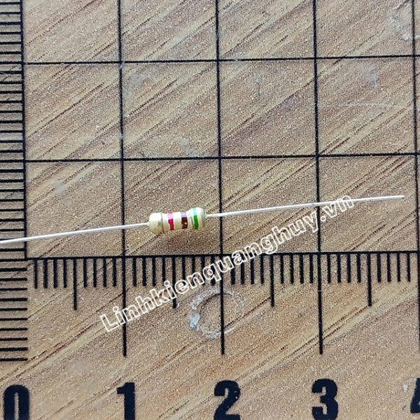 Điện trở vạch 1/4W 6K8 5% (50c)