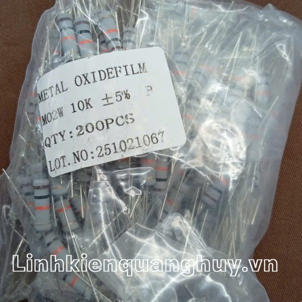 Điện trở vạch 2W 10K 5% (10c)