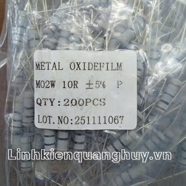 Điện Trở Vạch - Điện Trở Cắm 2W 10R 5% (10c)