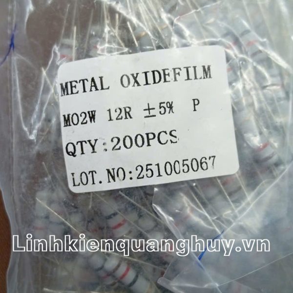 Điện Trở Vạch - Điện Trở Cắm 2W 12R 5% (10c)