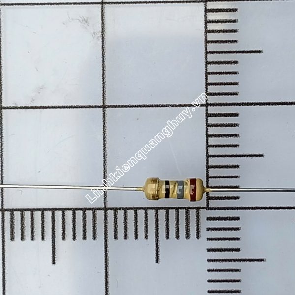 Điện Trở Vạch - Điện Trở Cắm 1/4W 18R 5% (50c)