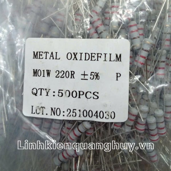 Điện Trở Vạch - Điện Trở Cắm 1W 22R 5% (10c)