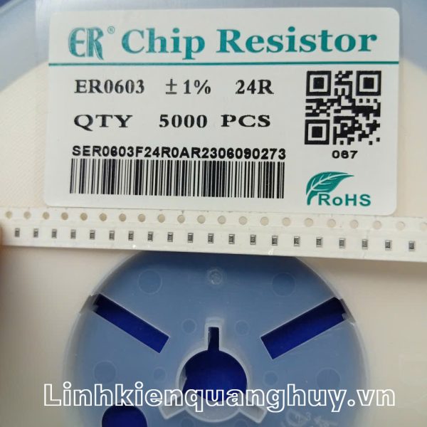 Điện Trở Dán 0603 24R (50c)