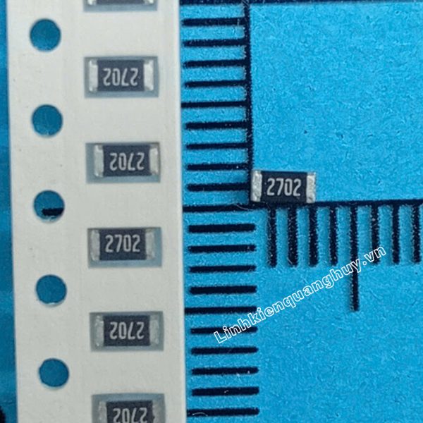 ĐIỆN TRỞ 1206 DÁN 27K 1% (50c)