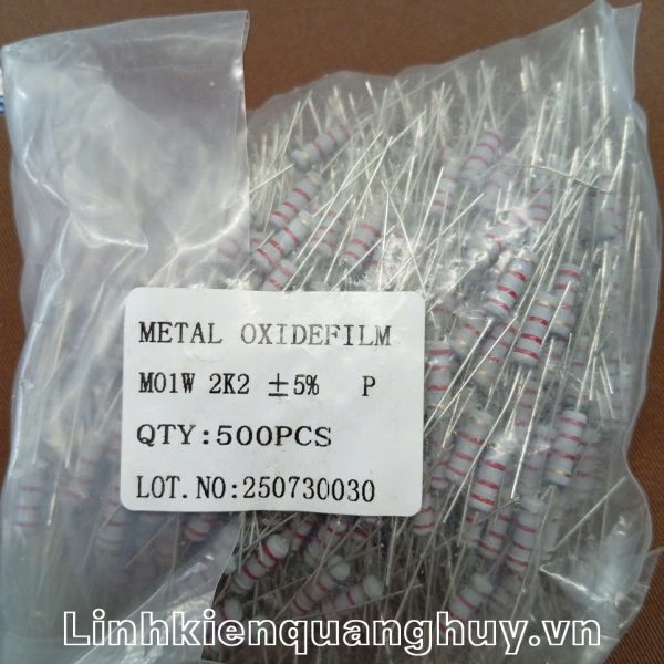 Điện trở vạch 1W 2K2 5% (10c)