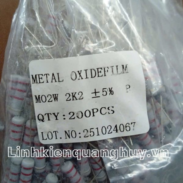 Điện trở vạch 2W 2K2 5% (10c)