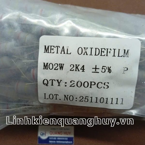 Điện trở vạch 2W 2K4 5% (10c)