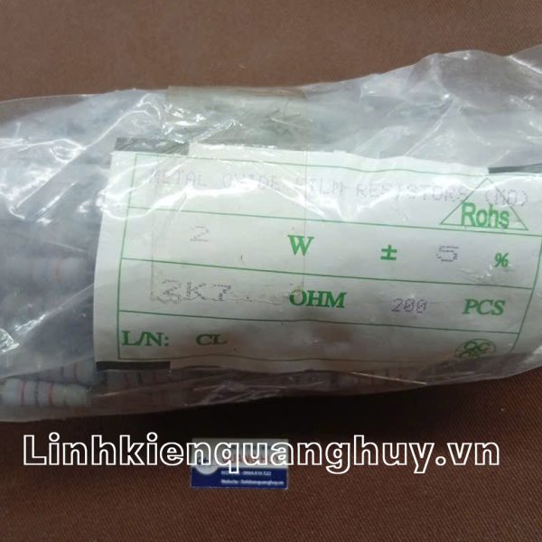 Điện trở vạch 2W 2K7 5% (10c)