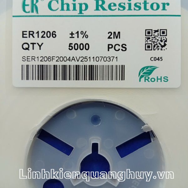 Điện trở dán 1206 2M 1% (10C)