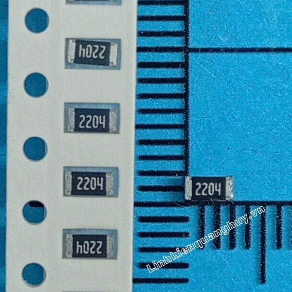 Điện trở dán 1206 2M2 1% (50c)