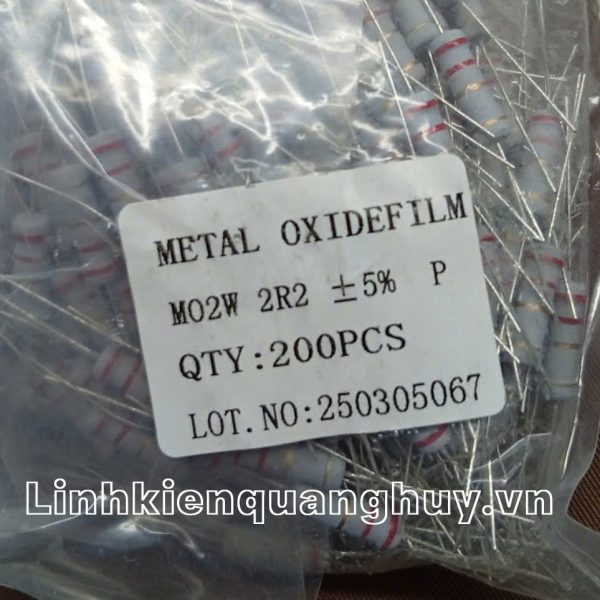Điện trở vạch 2W 2R2 5% (10c)