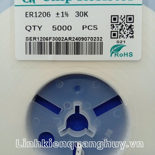 Điện trở dán 1206 30K (50c)