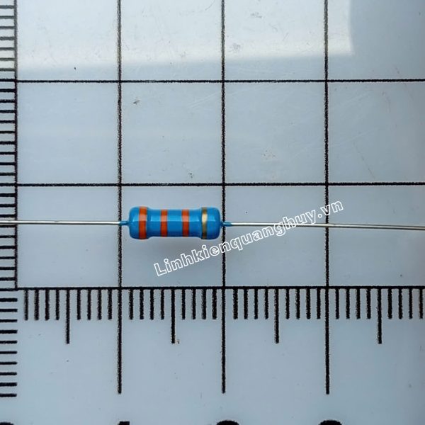 Điện trở vạch - Điện trở cắm 1/2W 33K 5% (10c)