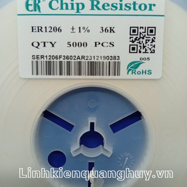 Điện trở dán 1206 36K (50c)