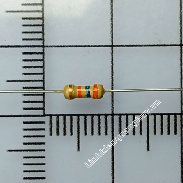Điện trở vạch - Điện trở cắm 1/4W 36K (50c)