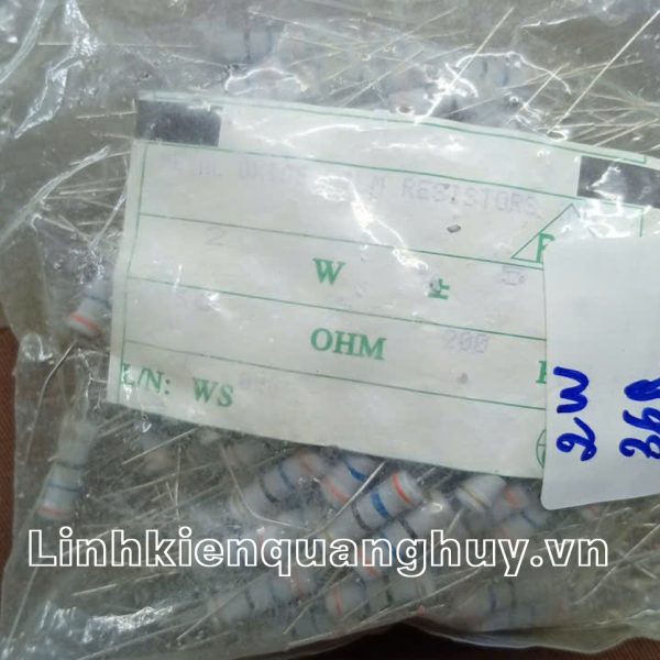 Điện trở vạch - Điện trở cắm 2W36R (10c)