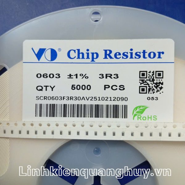 Điện trở dán 3R31% 0603 (50c)