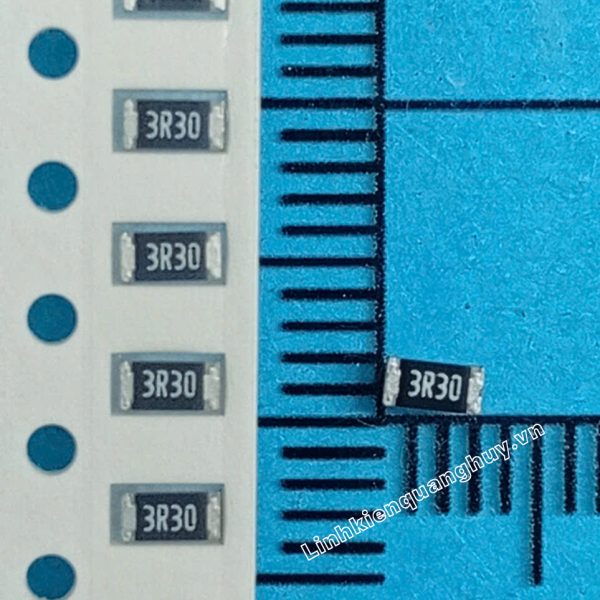 Điện trở dán 1206 3R3 1% (50c)
