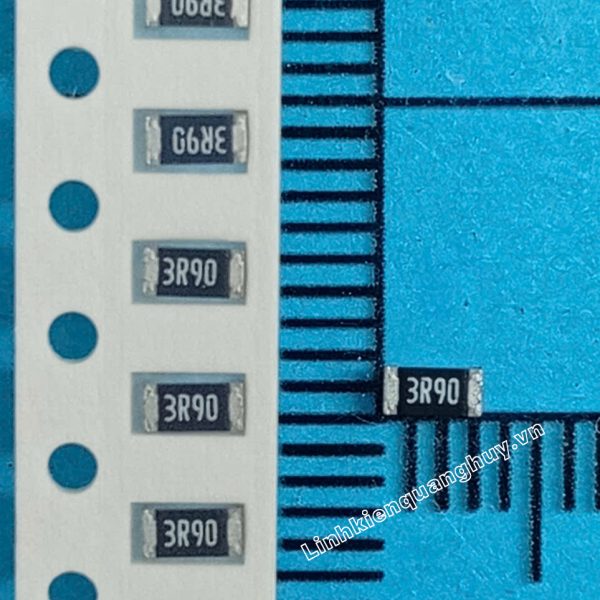 Điện trở dán 1206 3R9 1% (50c)