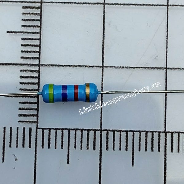 Điện trở vạch 1/2W 4K7 5% (10c)
