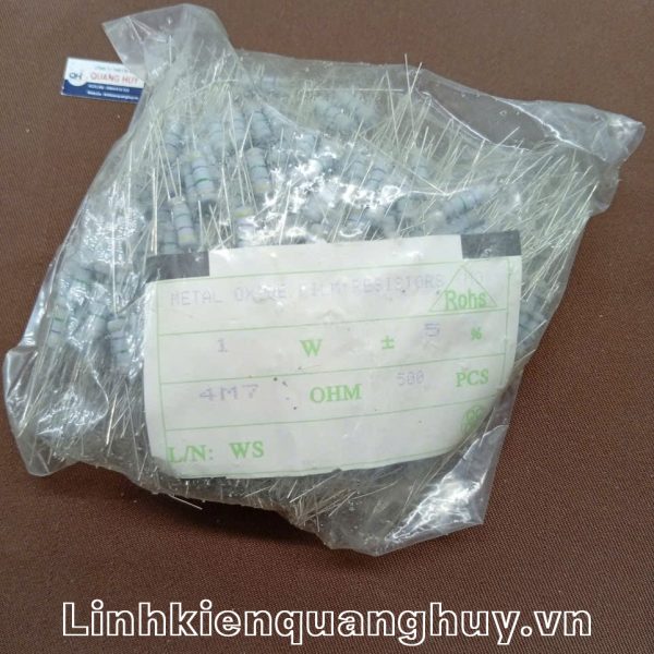 Điện trở vạch 1W 4M7 5% (10c)