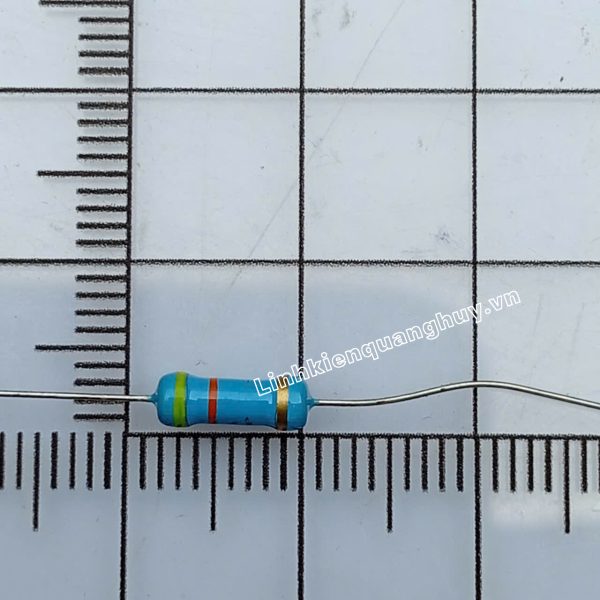 Điện trở vạch 1/2W 4R3 5% (10c)