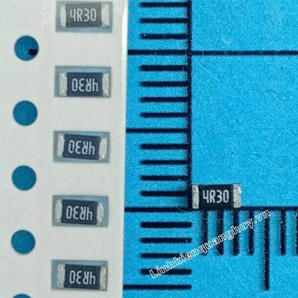 Điện trở dán 1206 4R3 1% (50c)