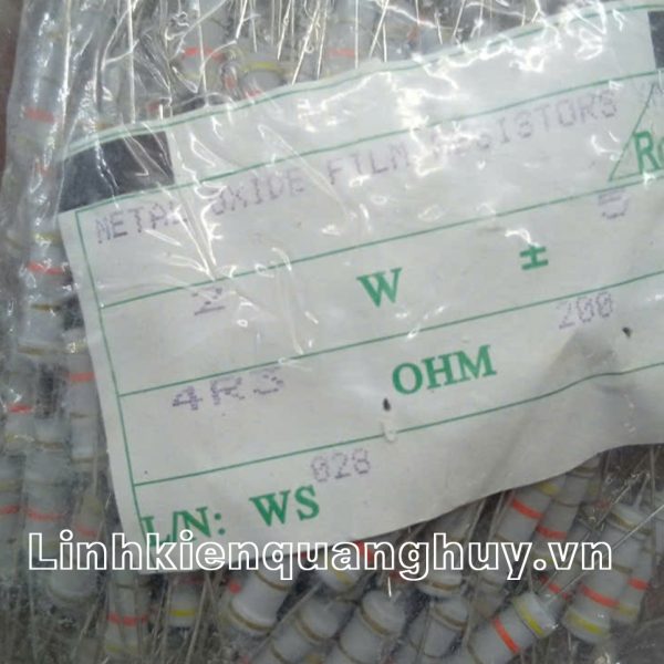Điện trở vạch 2W 4R3 5% (10c)