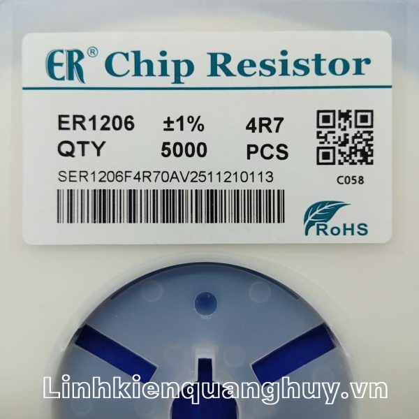 Điện trở dán 4R7 15 1206 (50c)