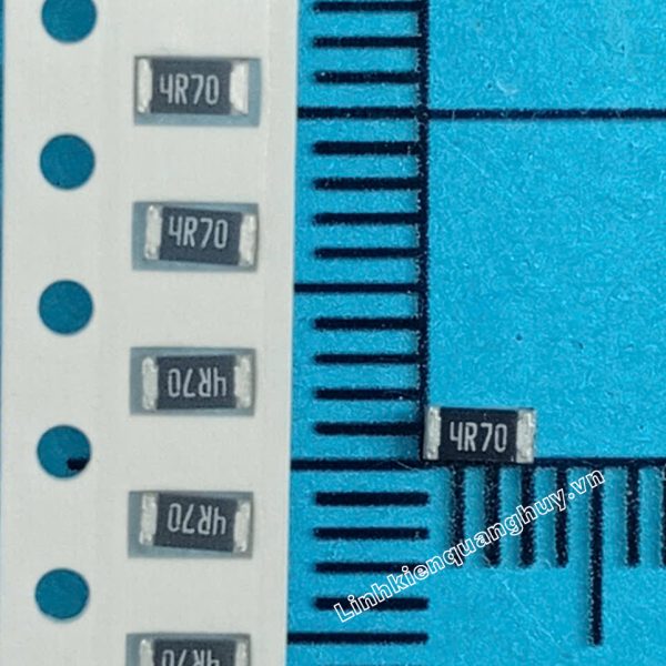 Điện trở dán 1206 4R7 1% (50c)