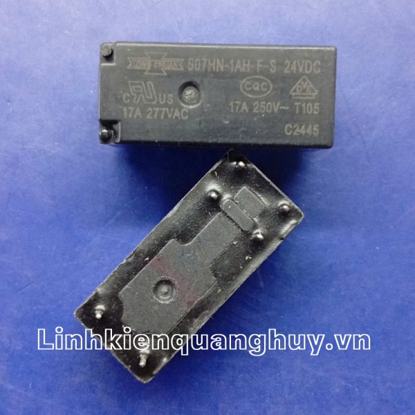 507HN-1AH-F-S-24V rơ le 24v16A 6 chân