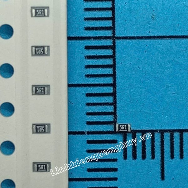 Điện trở dán 0603 5R1 1% (50c)