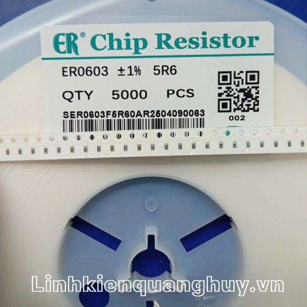 Điện trở dán 5R61% 0603 (50c)