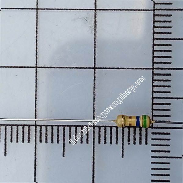 Điện Trở Vạch – Điện Trở Cắm 1/4W 5R6 5% (50c)