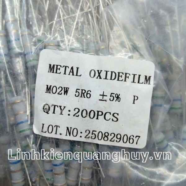 Điện trở vạch 2W 5R6 5% (10c)