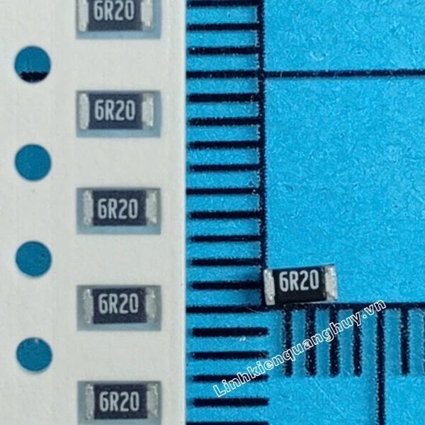 Điện trở dán 1206 6R2 1% (50c)