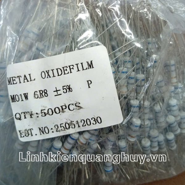 Điện trở vạch 1W 6R8 5% (10c)