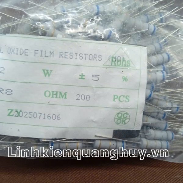 Điện trở vạch 2W 6R8 5% (10c)